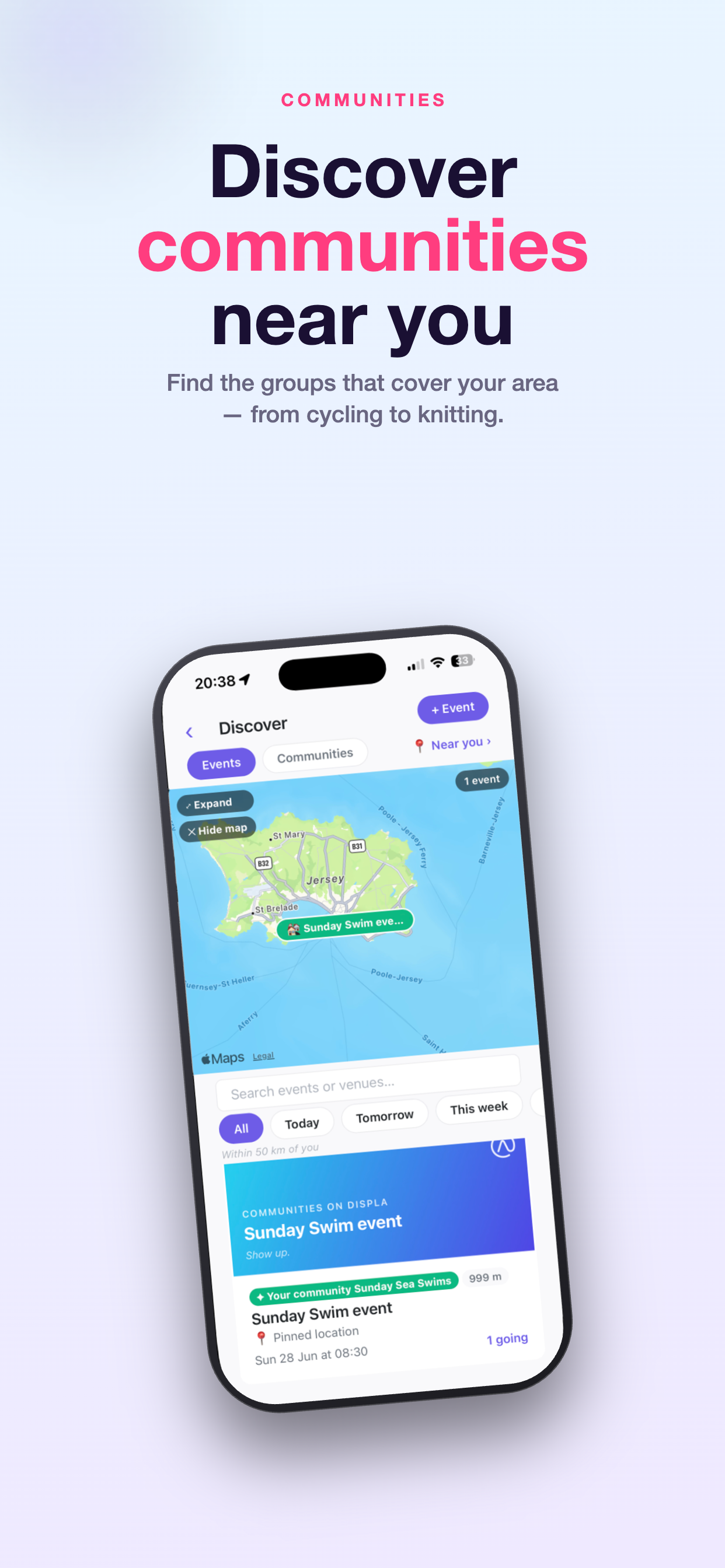 Discover communities near you
